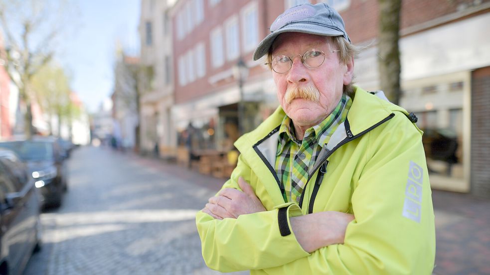 Johannes Dröge organisiert als Vorsitzender der Altstadtfreunde den Tag des Handels in der Brunnenstraße. Foto: Ortgies