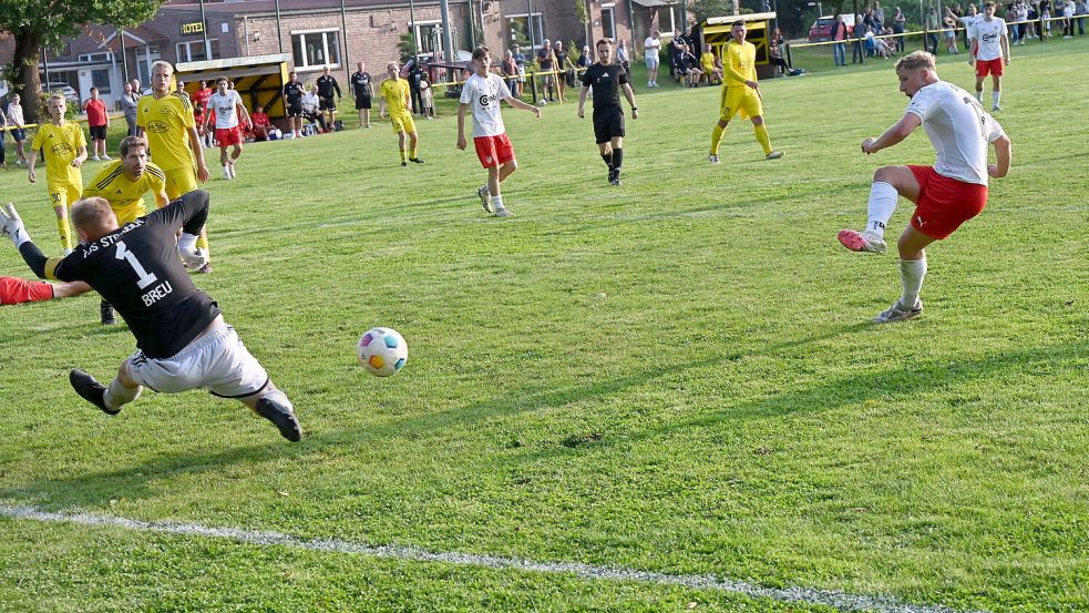 21 Saisontreffer hat Keno Buß bisher erzielt. Foto: Steenhoff