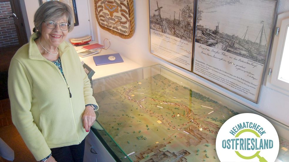 Kerstin Buss kennt als Vorsitzende des Fehnmuseums Eilands die Geschichte der Gemeinde Großefehn im Detail. Foto: Imke Cirksena