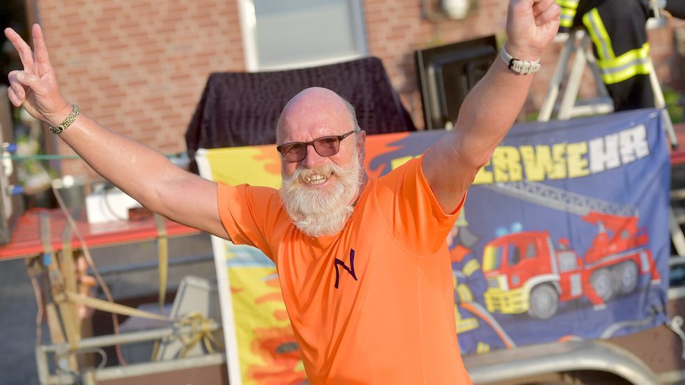 Die Stimmung war auch bei der 2. Etappe wieder toll. Foto: Klaus Ortgies