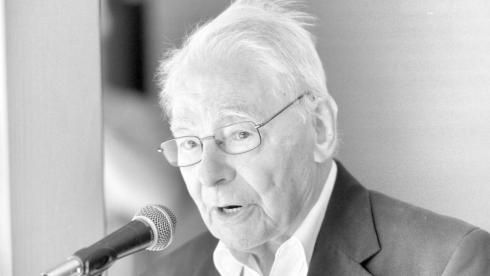 Günter Prahm wurde 93 Jahre alt. Foto: Klaus Ortgies/Archiv