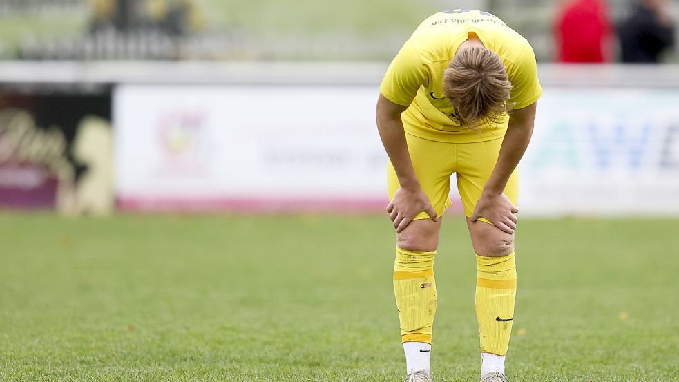 Der VfL Germania Leer erlebt eine denkwürdige Saison. Nun ist man am Sonntag sogar nicht zum Landesliga-Spiel in Melle angetreten. Archivfoto: Doden/Emden