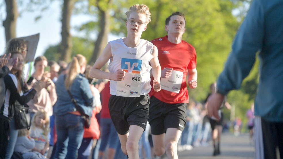 Levi Weber setzte sich erneut bei der männlichen Jugend durch. Foto: Klaus Ortgies
