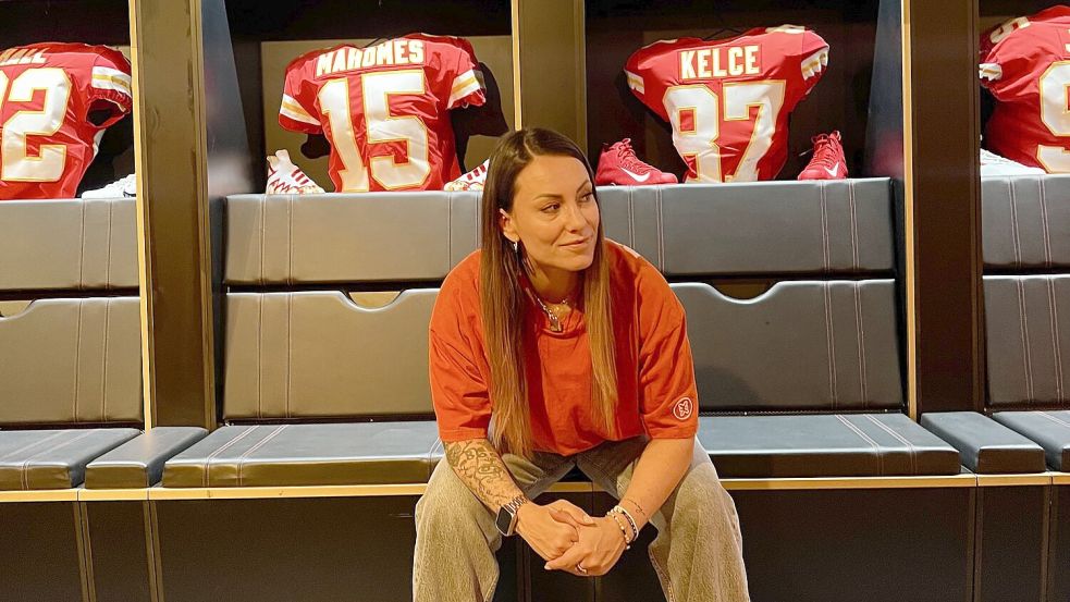 Ein Blick hinter die Kulissen von Stephanie Schuttas Lieblingsteam, die Kansas City Chiefs. Foto: Schutta
