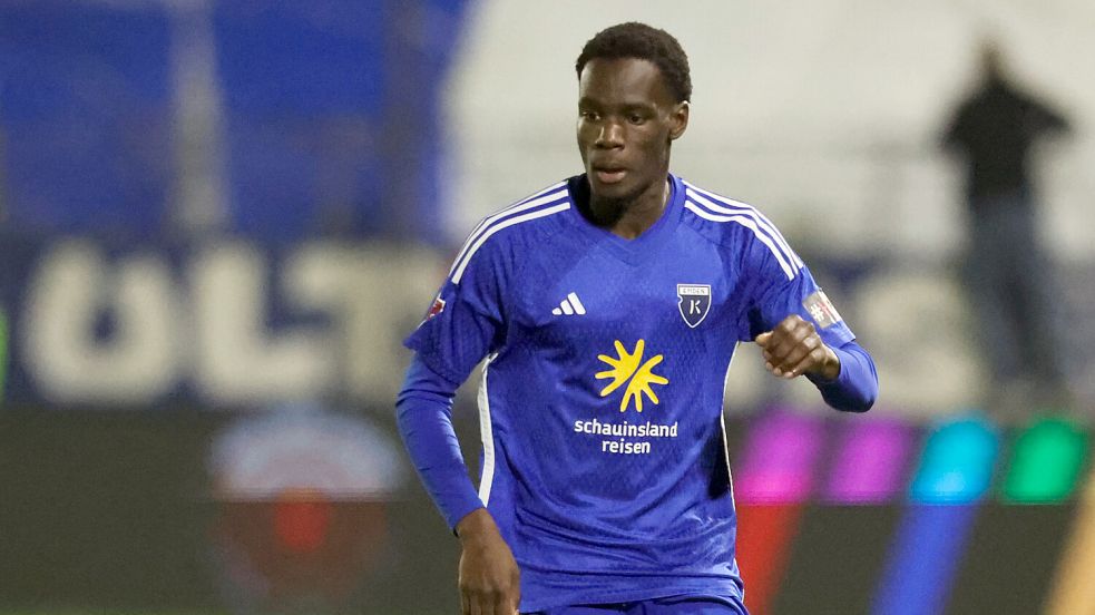 André N’Diaye wird nicht mehr für Kickers Emden auflaufen. Foto: Doden, Emden