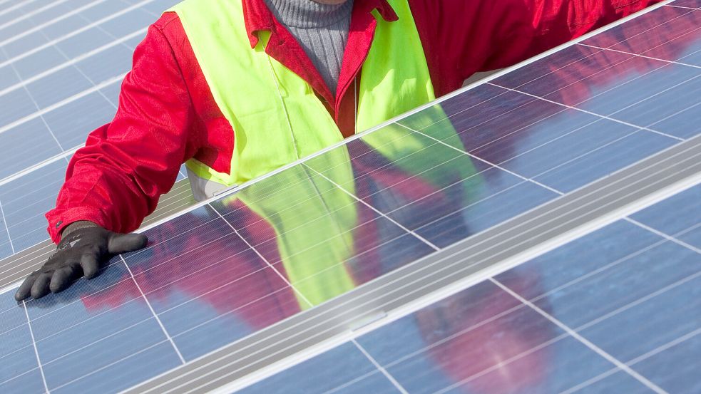 Photovoltaik spielt in den Plänen der Energiegenossenschaft eine wichtige Rolle. Symbolfoto: dpa/Patrick Pleul