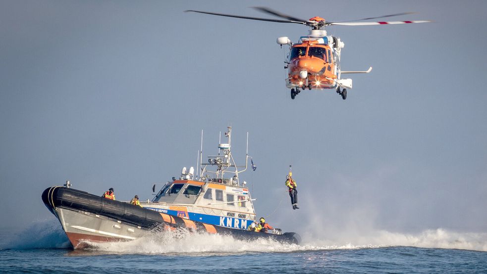 Die niederländischen Seenotretter haben mehrere Boote an der Nordseeküste stationiert. Zwei von ihnen waren während der Rettungsaktion an der „Fremantle Highway“ im Einsatz. Foto: van Dijk/KNRM