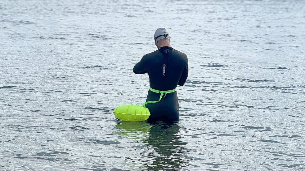Zahlreiche Schwimmeinheiten, auch in freien Gewässern, standen auf dem Trainingsplan. Foto: Privat