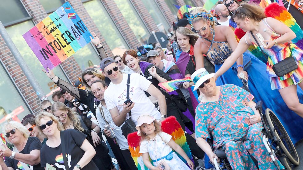 Am 14. Juni 2025 findet der dritte Emder CSD statt. Foto: Jens Doden/Archiv