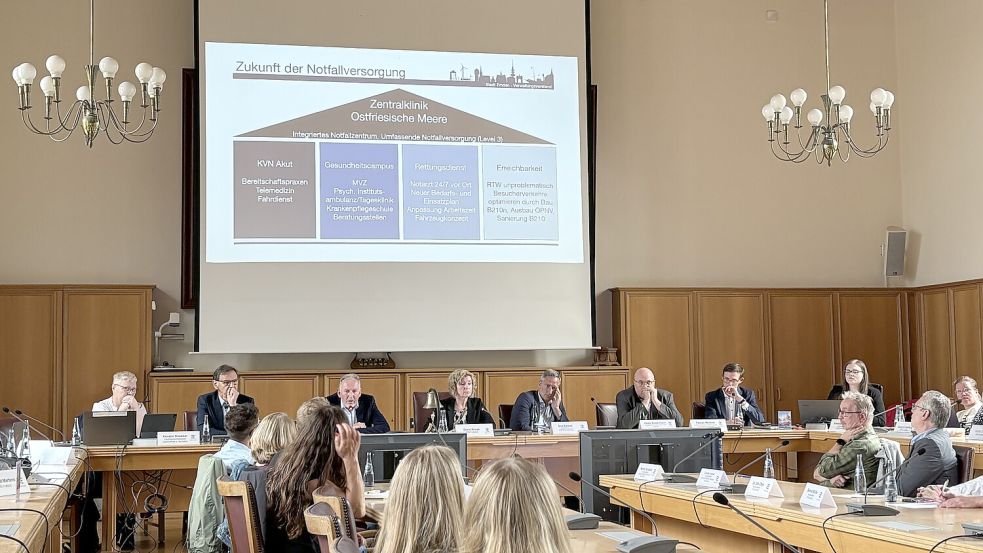 Die Sitzung des Gesundheitsausschusses dauerte etwa drei Stunden. Foto: Mona Hanssen