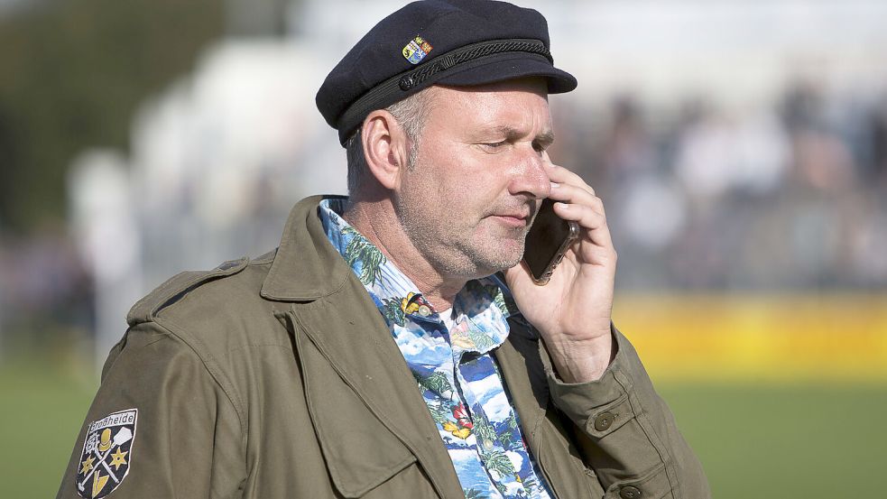 Kai Schoolmann hat auch wieder viel organisiert, damit sein "Nationalteam" zum dritten Mal ein Spiel bestreitet. Archivfoto: Jens Doden/Emden