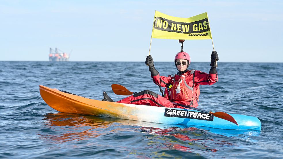 Auch Greenpeace hat sich mit Protestaktionen mehrfach gegen das Vorhaben positioniert. Foto: dpa