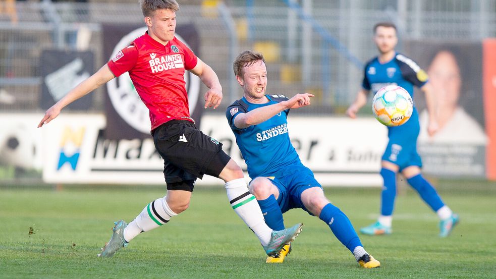 Matthias Goosmann war jahrelang ein Fixpunkt im defensiven Mittelfeld von Kickers Emden. Archivfoto: Jens Doden, Emden