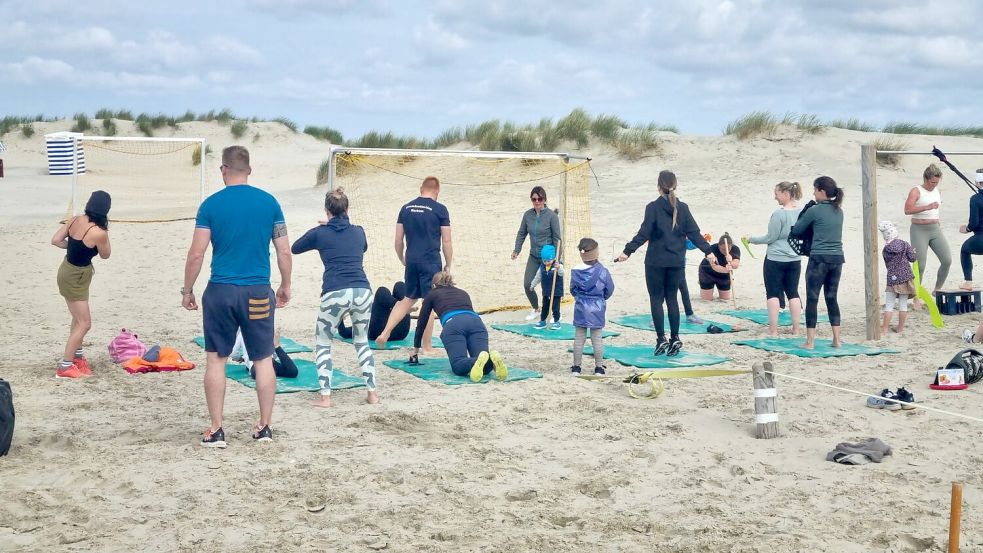 Das Sportprogramm der Nordseeheilbad Borkum GmbH wird ausgeweitet. Foto: NBG