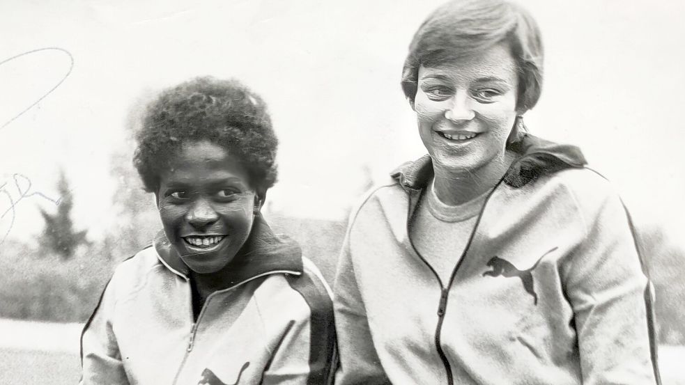 Bärbel Kowalk und Beverly Ranger waren zu Gast bei Puma-Chef Rudolf Dassler.