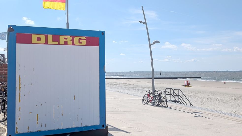 Für die DLRG-Station wurde ein Stellplatz gefunden. Foto: NBG