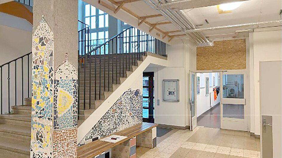 Der Flur in der Förderschule Emden. Foto: GME