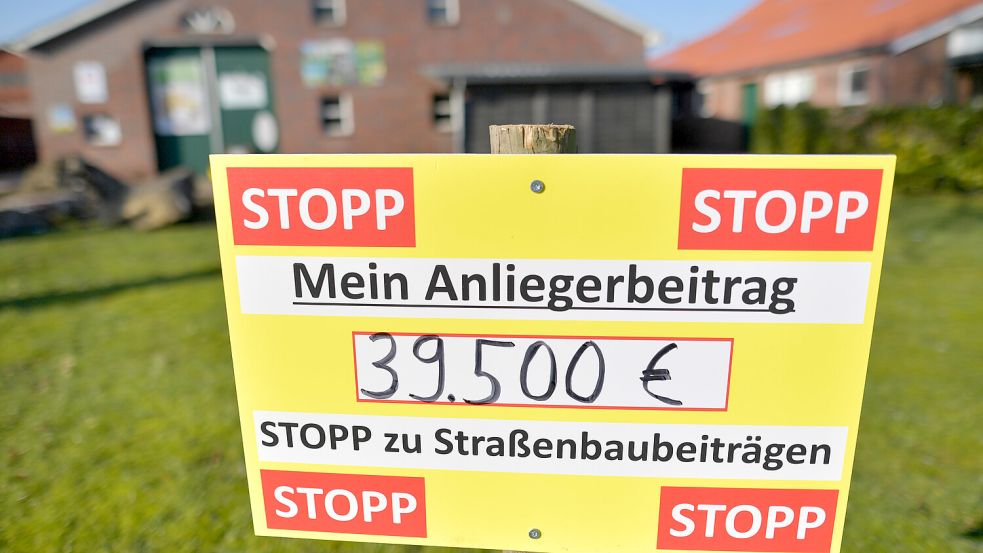 Einige Anwohner sollen nach vorläufigen Berechnungen fünfstellige Ausbaubeiträge zahlen. Foto: Klaus Ortgies/Archiv