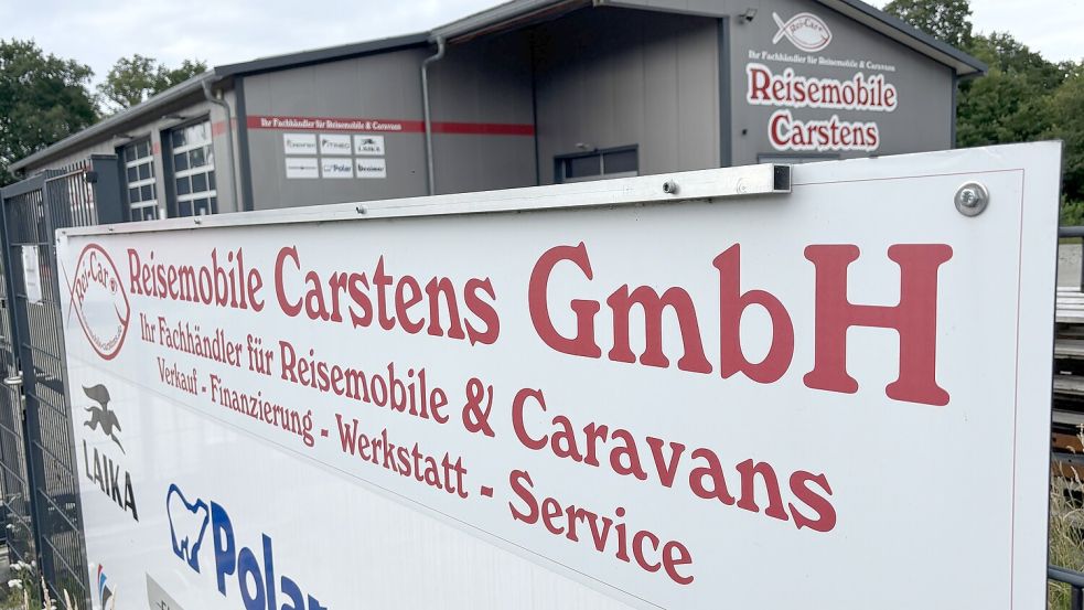 Reisemobile Carstens hat Insolvenz beantragt. Foto: Lars Löschen