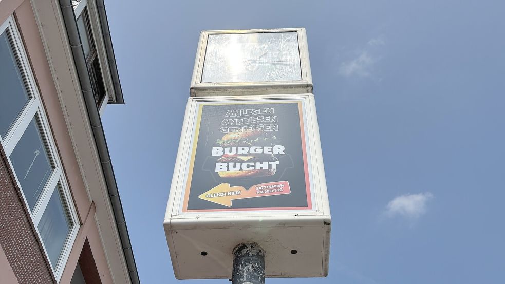 Das neue Restaurant Burger Bucht befindet sich am Delft.