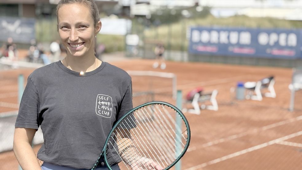 Borkum ist für sie ein gutes Pflaster: Juliane Triebe. Foto: Florian Ferber