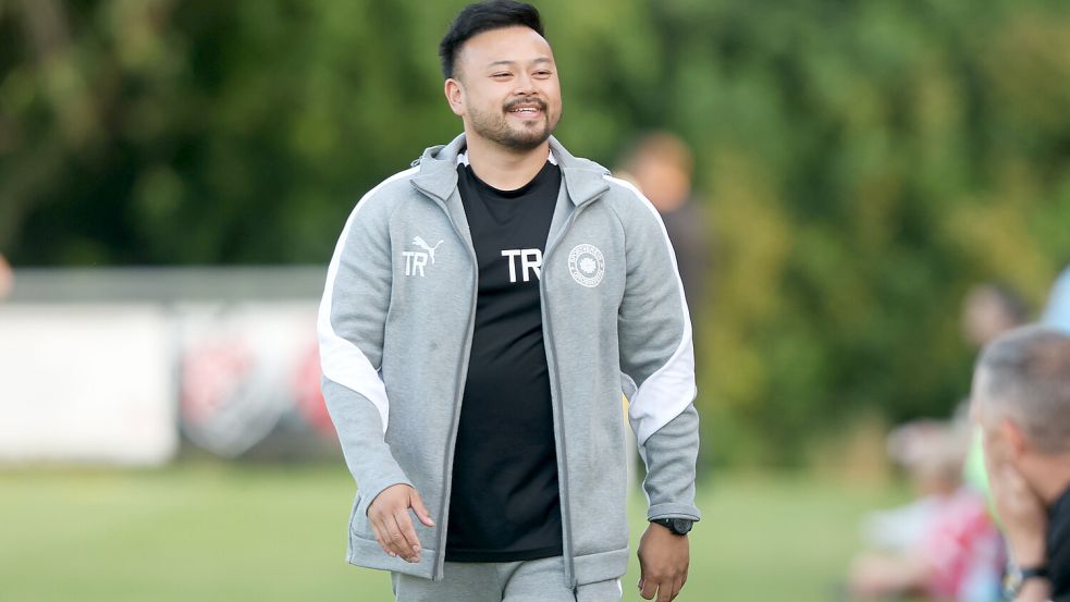 Bi Le Tran war zufrieden mit seinem Team. Foto: Doden/Emden