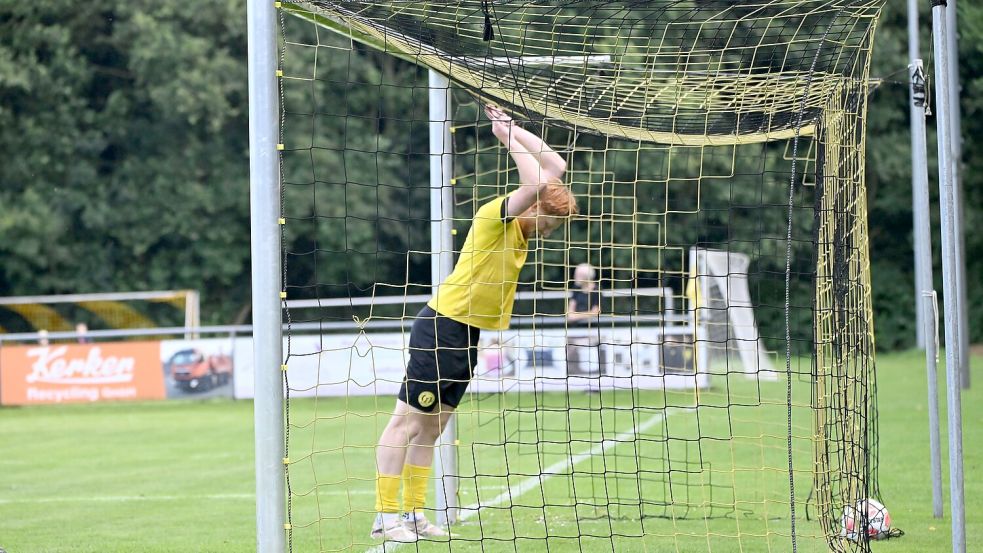 Frust herrschte am Sonntag beim TuS Middels und Luca Freese. Foto: Jens Doden/Blomberg