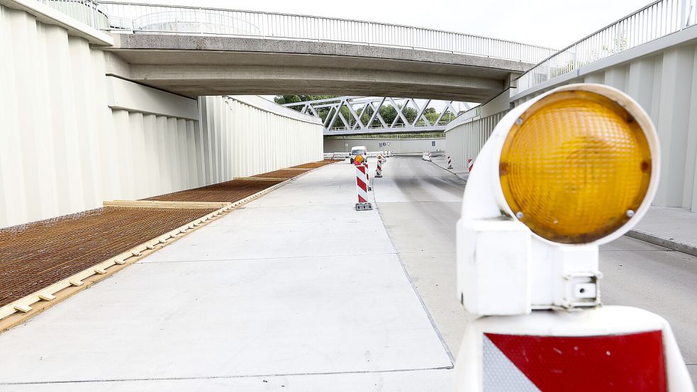 Wann die Sanierung der Trogstrecke konkret beendet ist, hat die Stadt noch nicht mitgeteilt. Foto: Jens Doden
