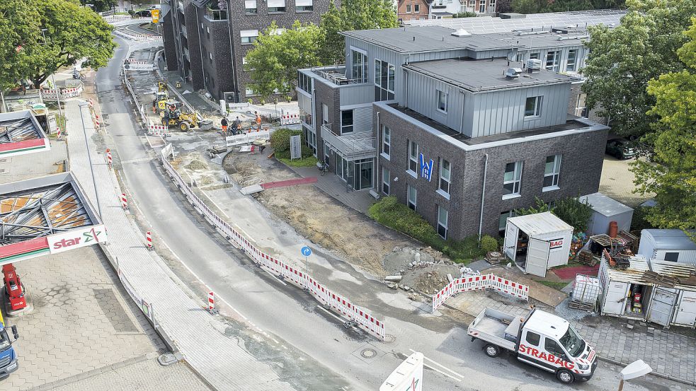 Die Sanierung der Martin-Faber-Straße muss abgeschlossen sein, bevor der die Neutorstraße umgebaut werden kann. Foto: Jens Doden