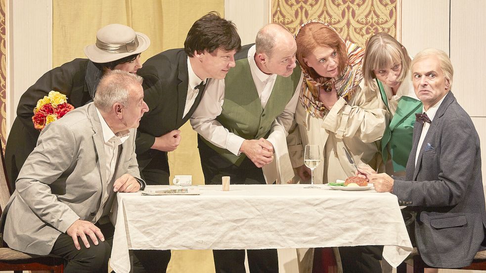 Aufgrund der hohen Nachfrage zurück im Programm: Der „Große Loriot Abend“ im Boulevardtheater Bremen Foto: Boulevardtheater Bremen
