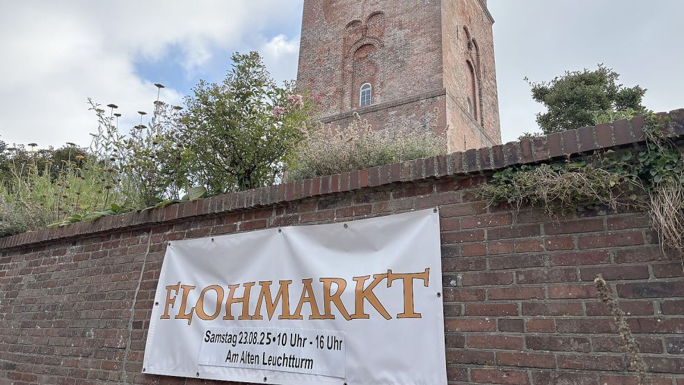 Im Rahmen des Straßenfestes rund um den Alten Leuchtturm findet auch ein Flohmarkt statt. Foto: Florian Ferber
