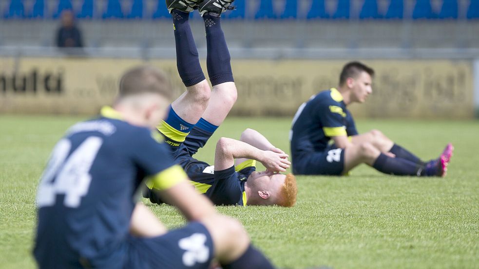 In der Saison 2021/2022 lief in der Rückserie einiges schief. Archivfoto: Jens Doden/Emden