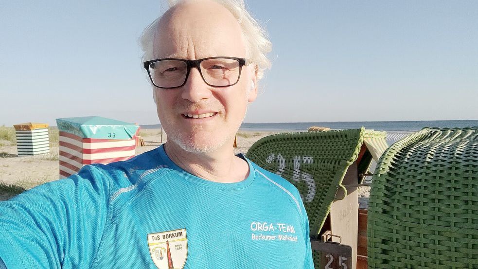 Mitorganisator André Thorenmeier war schon auf der Laufstrecke. Foto: André Thorenmeier