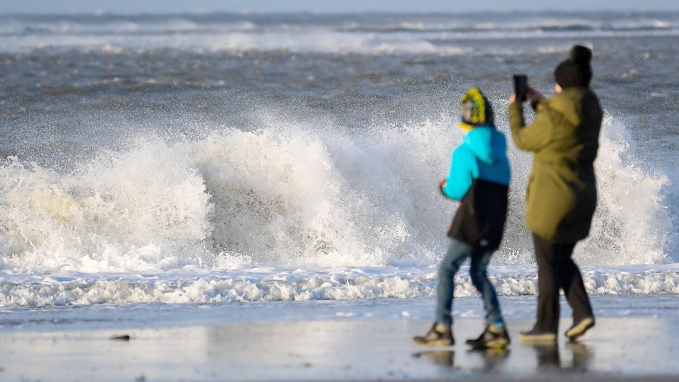 Borkum im Winter hat seinen ganz eigenen Reiz. Symbolfoto: Mohssen Assanimoghaddam/dpa