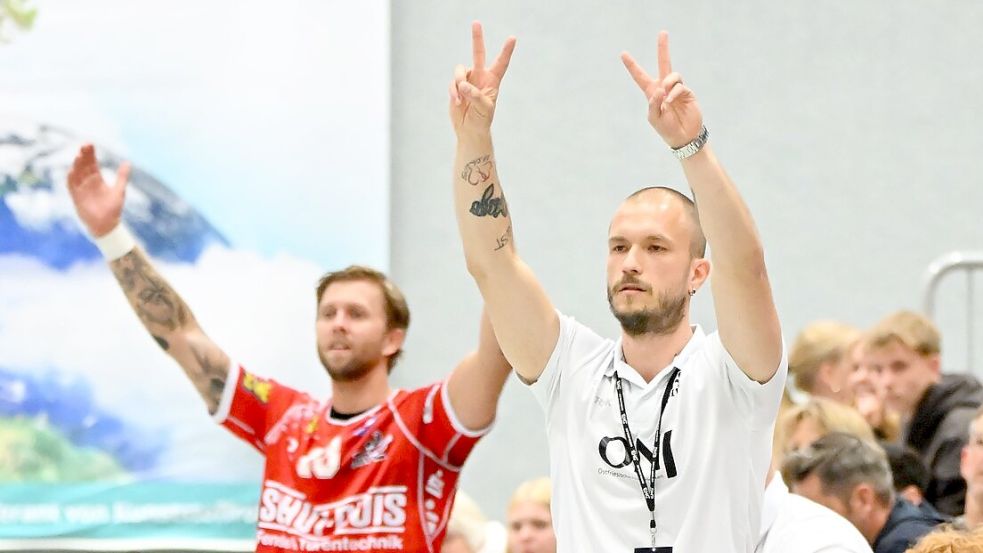 Trainer Sven Suton möchte den starken Saisonstart mit dem OHV ausbauen. Foto: Doden/Blomberg