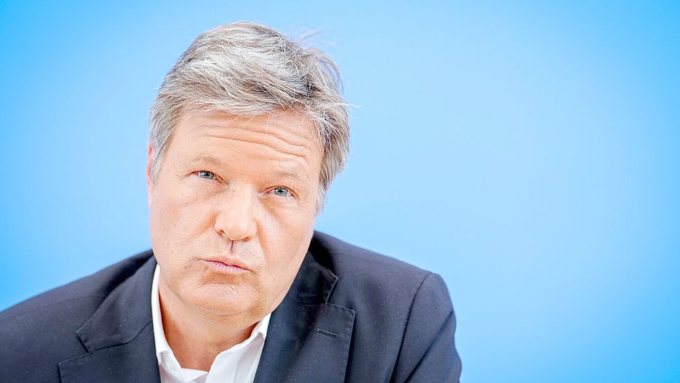 Robert Habeck spielte gerne mit seinem Image als selbstloser und andersartiger Politiker. Foto: DPA/Kay Nietfeld