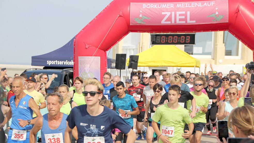 Startschuss für den 19. Meilenlauf ist am 6. September. Foto: Florian Ferber/Archiv