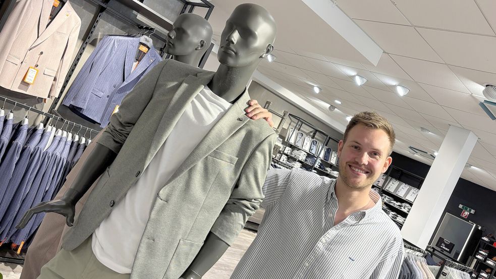 Renke de Buhr hat einen Master im Modemanagement. Foto: Lars Löschen