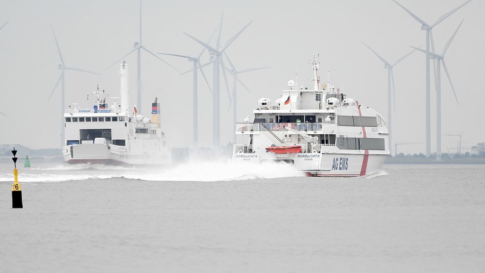 Geht es nach der Stadt Borkum, übernimmt die AG Ems in Zukunft irgendwann die Einziehung des Gästebeitrags. Foto: Lars Penning/dpa/Archiv