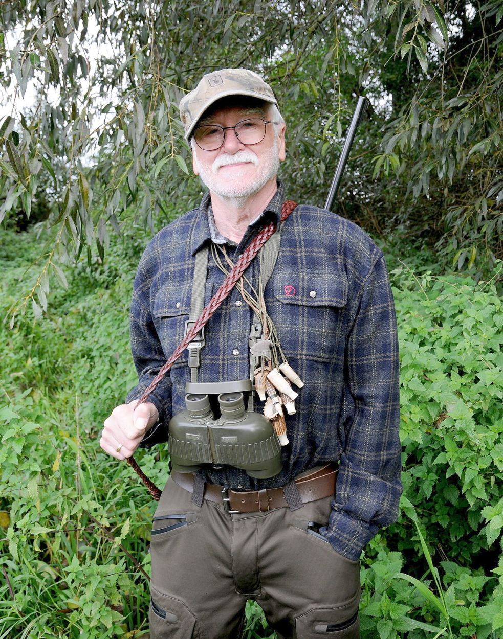 Seit mehr als einem halben Jahrhundert ist Joachim „Akki“ Eilts passionierter Jäger. Foto: Privat