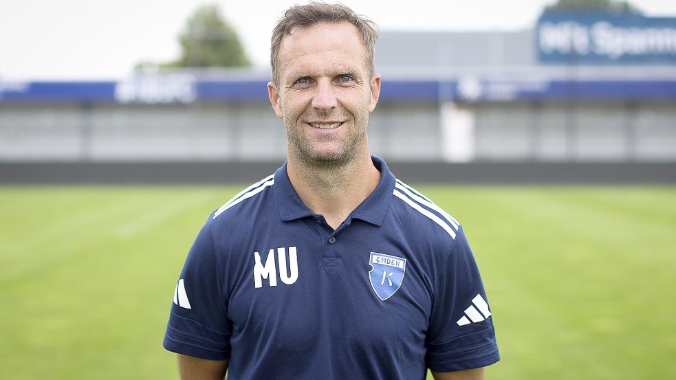 Markus Unger war als Spieler bei Kickers und ist es seit 2023 als Co-Trainer. Foto: Jens Doden/ Emden