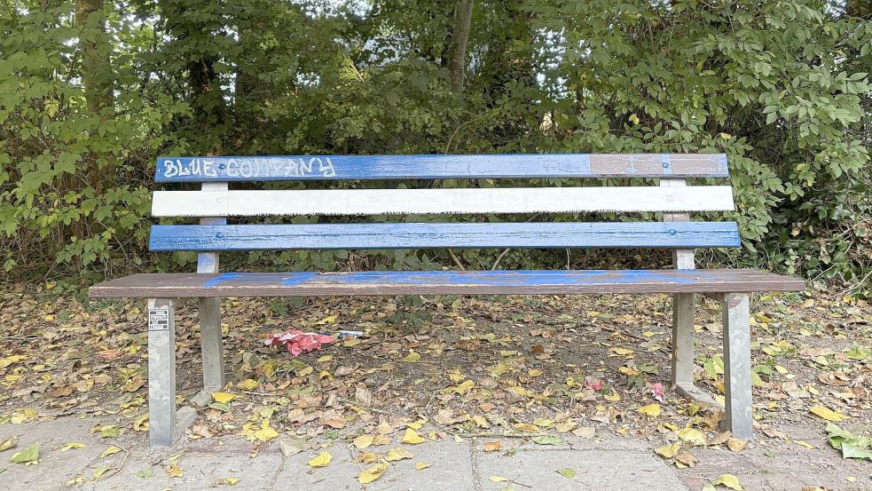 Manche mögen es, verboten ist es auf jeden Fall: angemaltes städtisches Mobiliar. Foto: Stephanie Schuurman