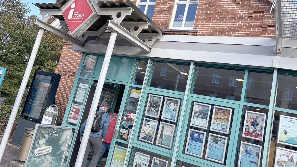 Die Borkumer Tourist-Information hat die erforderlichen Voraussetzungen erfüllt. Foto: Florian Ferber