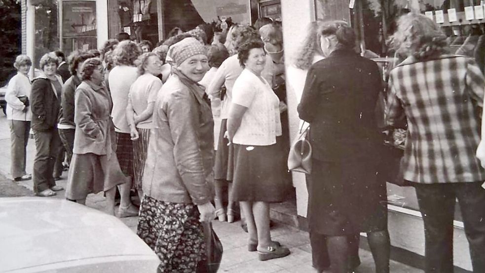 Schon das Textilhaus an der Schrahörnstraße in Mittegroßefehn hat viele Menschen angezogen. Foto: Privat