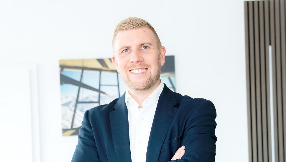 Jan Becker will Bürgermeister der Samtgemeinde Esens werden. Foto: privat