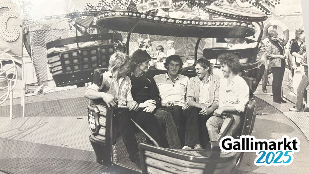 Dieses Bild wurde bei einem Gallimarkt Anfang der 1990er Jahre aufgenommen. Foto: Archiv