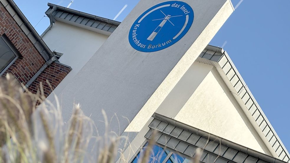 Ein RVZ/MVZ könnte auf Borkum in der Nähe des Inselkrankenhauses entstehen. Foto: Florian Ferber/Archiv