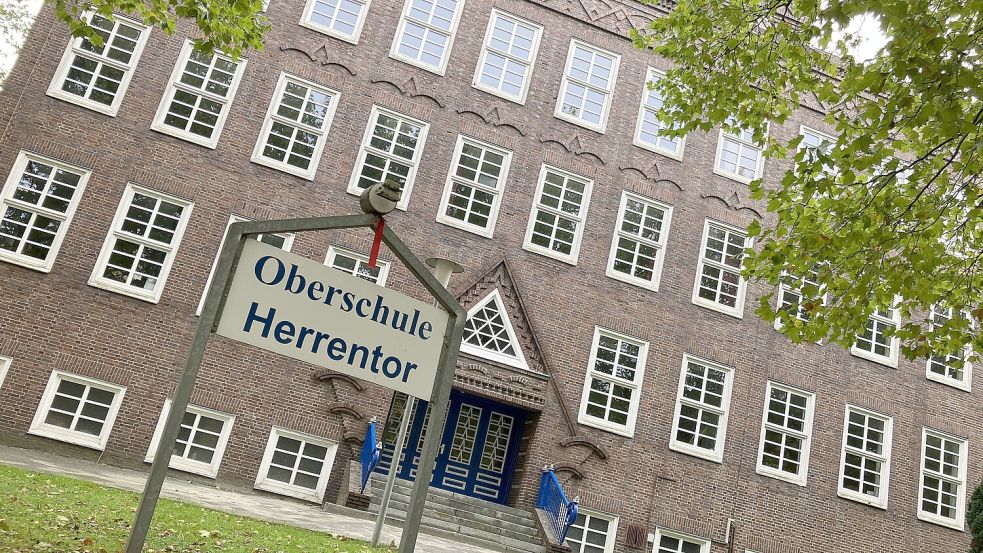 Die Oberschule Herrentor war vorher eine Realschule. Dann kam der Vorschlag, dass sie zur Zweigstelle der IGS werden soll. Jetzt gibt es eine andere Idee: Sie soll wieder Realschule werden. Foto: Stephanie Schuurman/Archiv