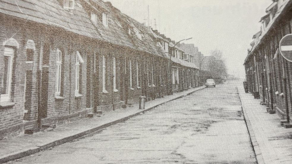 So sah es in Alt-Transvaal in den 1970er-Jahren aus. Das Foto ist für eine Sanierungsbroschüre der Stadt entstanden. Foto: Stadt Emden