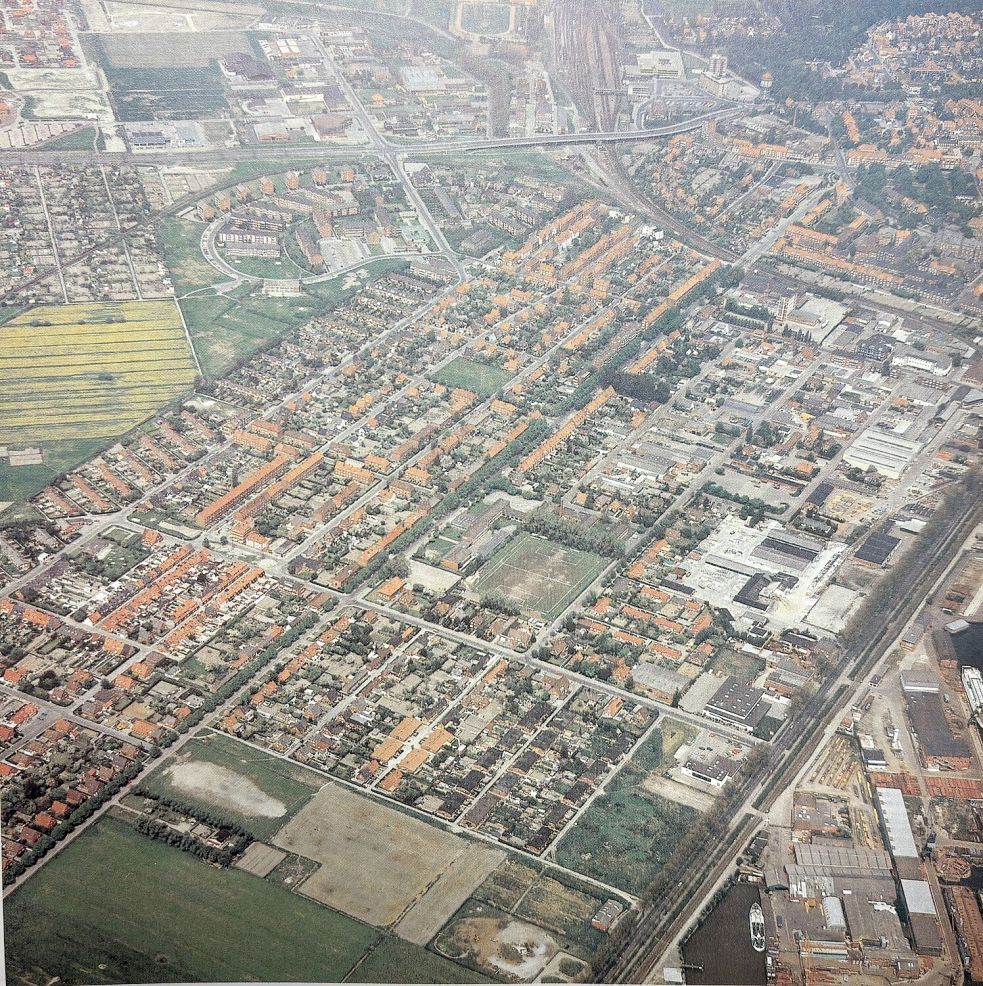 Blick auf Port Arthur/Transvaal in den 1980er-Jahren. Foto: Stadt Emden